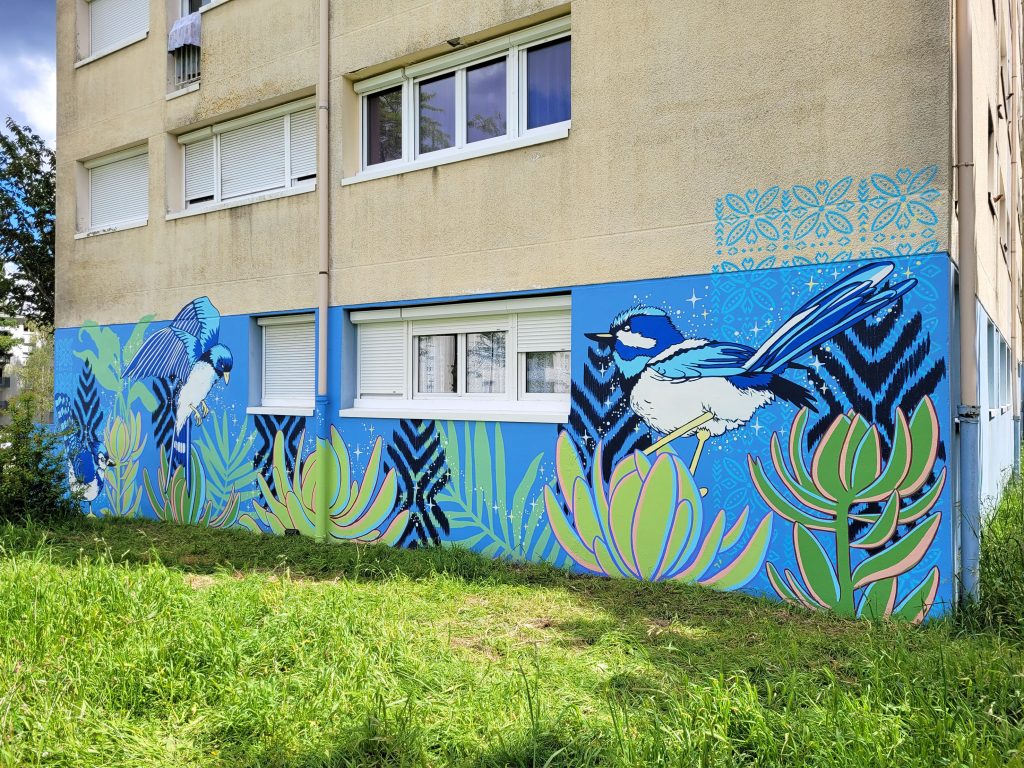 Oeuvre de Street Art de Lucie Fléty