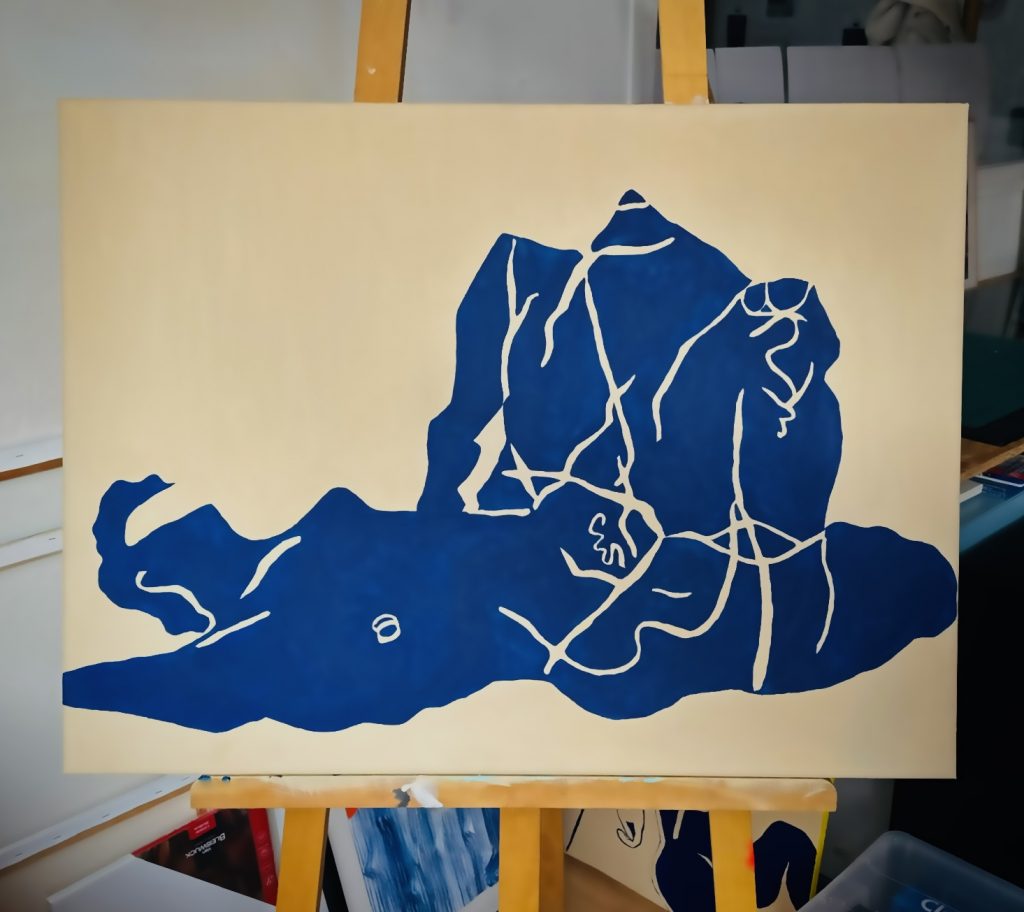 Oeuvre de Street Art de Marie Jacquemin Lepalec